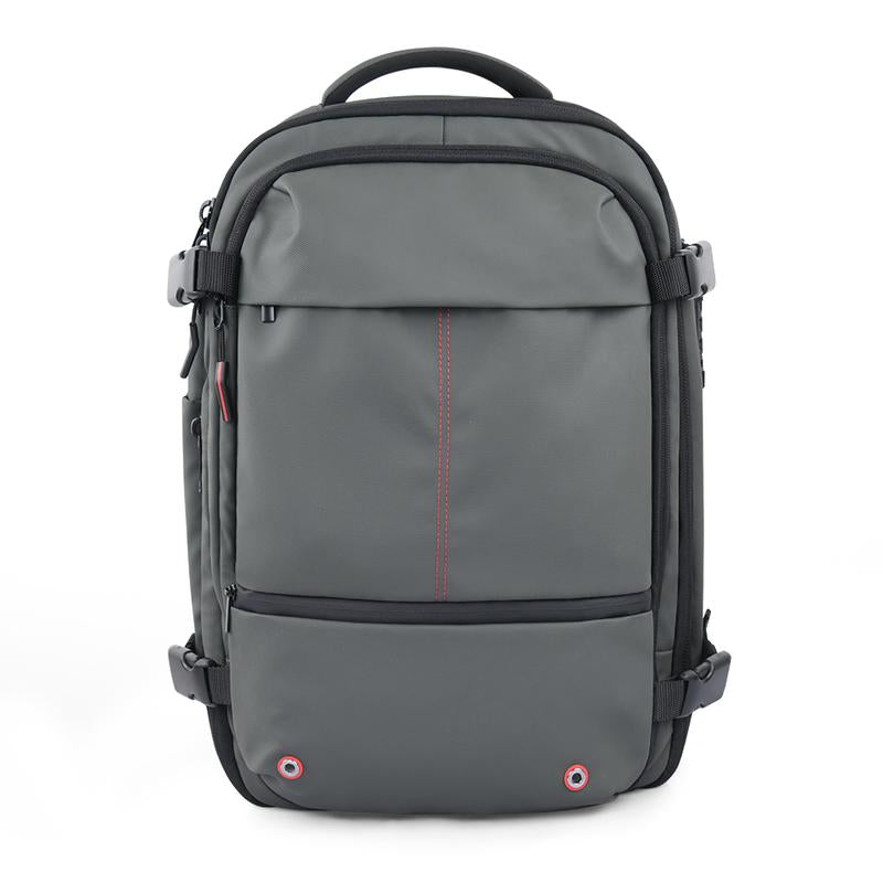 55L Expandable Vacpack Backpack, Vacuum Seal Backpack Travel, Vacuum Compression Bags for Travel, Air Back Backpack with Lock, Travel Airbag Backpack with Portable Electic Pump